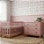 Berço Fio Plus - 2 Em 1 - Rose - Imagem 3