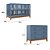 Conjunto Berço + Cômoda Fio Plus - Azul Sereno - Imagem 6