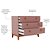 Conjunto Berço + Cômoda Fio Plus - Rose - Imagem 5