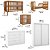 Quarto Completo - Berço Joy 3 Em 1 Madeira + Cômoda Tutto Branco Soft + Roupeiro Tutto 2 Portas Branco Fosco + Poltrona de Brinde Modelo Sonhos Com Puff Linho Bege - prontaentrega - Imagem 5