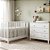Conjunto Berço + Cômoda Fio Plus - Branco - Imagem 2
