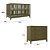 Conjunto Berço + Cômoda Fio Plus - Verde Cacto - Imagem 5