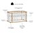 Berço 3 em 1 Evolutivo Loop - Branco Com Carvalho Malva - Imagem 8