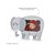 Porta-Retrato Decorativo Infantil Elefante - Zoo - 72070 - Imagem 3
