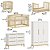 Quarto Completo - Berço Carvalho 3 em 1 + Cômoda 6 Gavetas Cozy + Roupeiro 3 Portas Cozy - Branco com Carvalho - prontaentrega - Imagem 6
