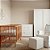 Quarto Completo - Berço Joy 3 Em 1 Madeira + Cômoda Tutto Branco Soft + Roupeiro Tutto 2 Portas Branco Fosco - prontaentrega - Imagem 3