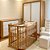 Quarto Completo Sleep + Tutto - Berço 3 Em 1 Sleep + Cômoda Com Porta Tutto + Roupeiro 2 Portas De Correr Tutto - prontaentrega - Imagem 2