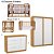 Quarto Completo Sleep + Tutto - Berço 3 Em 1 Sleep + Cômoda Com Porta Tutto + Roupeiro 2 Portas De Correr Tutto - prontaentrega - Imagem 4
