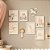 Painel Decorativo Para Quartinho De Bebê Com Quadros Encantados Maior - Princess - 100013 - Imagem 2