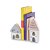 Kit De 2 Apoios Para Livros Casinhas Encantadoras - Princess - 100053 - Imagem 1