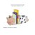 Kit Com 2 Apoios Para Livros Infantil - Fazendinha - 97053 - Imagem 3