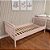 Cama Babá Dot Em Madeira Maciça - Com Ou Sem Cama Auxiliar - Rosa - Imagem 2