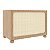 Berço E Mini Cama Vero Com Grade Palha - Madeira Caramelo - Imagem 1