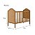 Berço Que Vira Mini Cama Raízes Colina Palha - Madeira Mel - Imagem 5