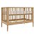 Berço Que Vira Mini Berço E Mini Cama Sora - Madeira Caramelo - Imagem 1