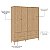 Guarda-Roupa Sora - 4 Portas - Cores - Imagem 7