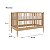 Berço Art Que Vira Mini Berço E Mini Cama - Cores - Imagem 13