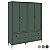 Guarda-Roupa Art - 4 Portas - Cores - Imagem 1