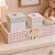 Kit Higiene Para Bebê Xadrez Rosa Com Margarida - Margaridas - 112052 - Imagem 2