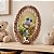 Porta-Retrato Decorativo Oval Infantil - Cavalos - 113070 - Imagem 2