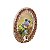 Porta-Retrato Decorativo Oval Infantil - Cavalos - 113070 - Imagem 1
