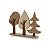Enfeite Decorativo Infantil Árvores - Bichos Baby II - 114032 - Imagem 1