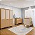 Quarto Completo Paglia - Berço 3 Em 1 + Cômoda + Roupeiro 3 Portas - Carvalho Malva - Imagem 3