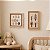Kit 2 Quadros Decorativos Infantil Números E Árvores - Bichos Baby II - 114050 - Imagem 2