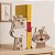 Aparador De Livros Infantil Com Girafa E Raposa Decorativa - Bichos Baby II - 114053 - Imagem 2