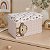 Caixa Organizadora M Com Bichinhos E Estampa Suave - Bichos Baby II - 114061 - Imagem 2