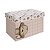 Caixa Organizadora M Com Bichinhos E Estampa Suave - Bichos Baby II - 114061 - Imagem 1
