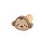 Cabideiro Decorativo Infantil Unitário Macaco - Bichos Baby II - 114121 - Imagem 1