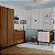 Quarto Completo Soley - Berço 2 Em 1 + Cômoda Com Porta + Guarda-Roupa 2 Portas - Nogueira - Imagem 2