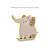 Luminária De Mesa Infantil Elefante Com Luz Suave - Fofura - 117140 - Imagem 3