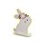 Luminária De Mesa Infantil Coelho Com Luz Suave - Fofura - 117141 - Imagem 1