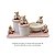 Kit Higiene De Cerâmica 4 Peças - Ursa Hobby/Rosa Poá - Imagem 3