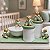 Kit Higiene De Cerâmica 4 Peças - Urso Hobby/Verde Malva - Imagem 2