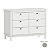 Cômoda Cromo Prisma Kurve - 6 Gavetas - Branco Fosco Com Puxadores Coloridos - Imagem 5