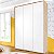 Guarda-Roupa Infantil 3 Portas Wood - Branco/Carvalho Treviso - Imagem 2