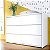 Cômoda Infantil 6 Gavetas Wood - Branco - Imagem 2