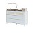 Cômoda Infantil 6 Gavetas - Fofura - Branco Com Rattan - Imagem 5