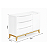 Cômoda Infantil 3 Gavetas e 1 Porta Amor Perfeito - Branco - Imagem 10