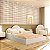 Cama Montessoriana Estofada Casal Algodão - Off White Nevoa - Imagem 2