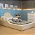 Cama Montessoriana Solteiro Algodão - Off White - Imagem 3