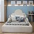 Cama Montessoriana Solteiro Algodão - Off White Nevoa - Imagem 2
