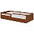 Cama Montessoriana Solteiro Com Rattan Divertidamente - Carvalho - Imagem 1