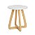 Mesa De Apoio Entrelace - Branco/Nature Wood - Imagem 1