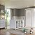 Quarto Completo - Berço 2 Em 1 Lili II + Cômoda Lili II + Guarda-Roupa 2 Portas De Correr - Branco - Imagem 2