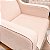 Poltrona De Amamentação Wind - Com Balanço + Puff - Tecido 197A - Suede Rosa - prontaentrega - Imagem 8