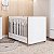Berço Que Vira Mini Cama 2 Em 1 Olivia - Branco Fosco - Imagem 2